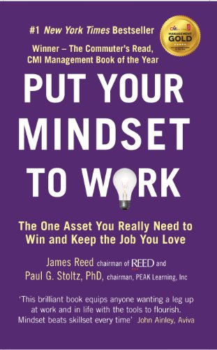 Book cover: purple background, white text, lightbulb illustration.