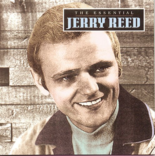 CD cover featuring a portrait of Jerry Reed against a wood-grain background.