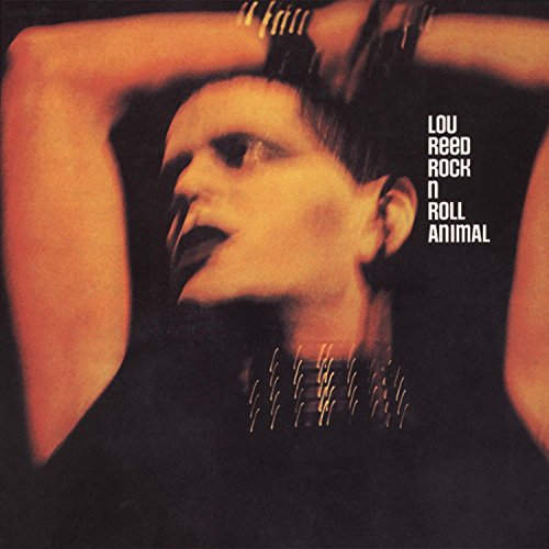 Lou Reed album cover, "Rock N Roll Animal," featuring a blurred portrait.