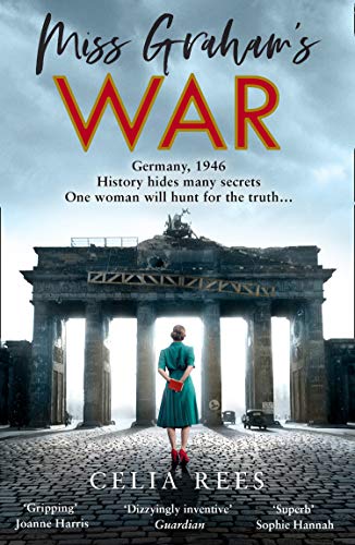 Book cover: woman in red by Brandenburg Gate, Germany, 1946.