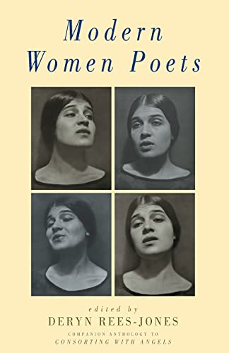 Book cover: "Modern Women Poets" with four black and white portrait photos.