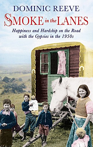 Book cover: vintage photo of Gypsy family with horse and caravan.