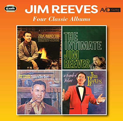 Album cover showing four Jim Reeves album covers arranged in a grid on orange.