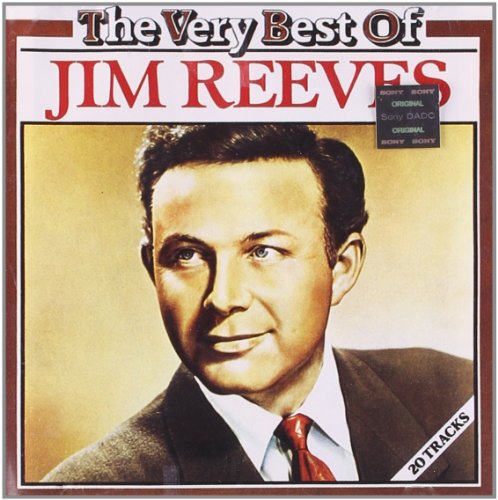 CD cover for Jim Reeves’ “The Very Best Of” album, portrait.