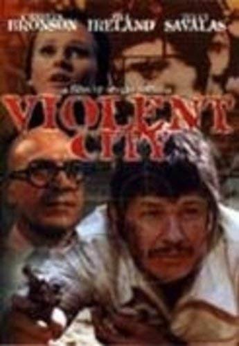 DVD cover for "Violent City" featuring three faces and bold red text.