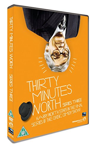 DVD cover for "Thirty Minutes Worth" series three, featuring Harry Worth.