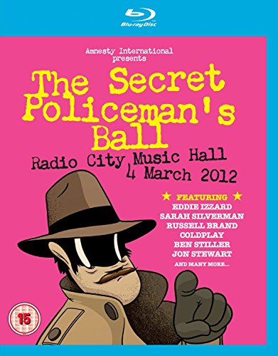 Blu-ray cover for “The Policeman’s Ball” featuring a cartoon detective illustration.