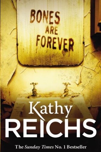 Book cover showing a grimy sink and mirror with "BONES ARE FOREVER" spray-painted.