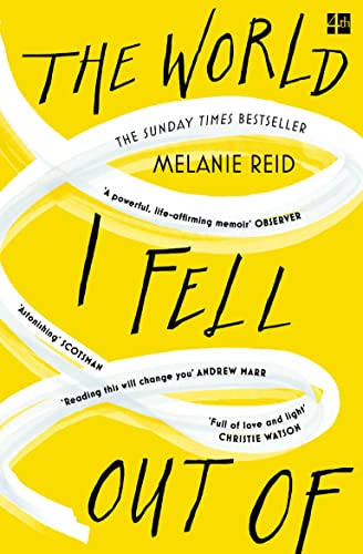 Yellow book cover with bold black text: “The World I Fell Out Of.”