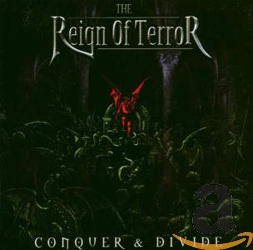 CD cover for "Reign Of Terror" featuring a dark, gothic forest scene.