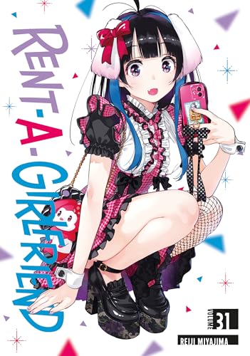 Anime girl with blue hair taking a selfie, book cover art.