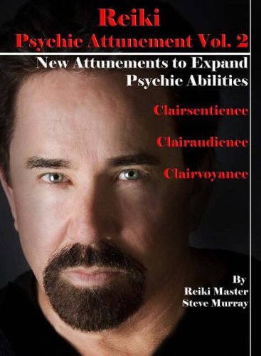 DVD cover featuring a man’s face and text about Reiki and psychic abilities.