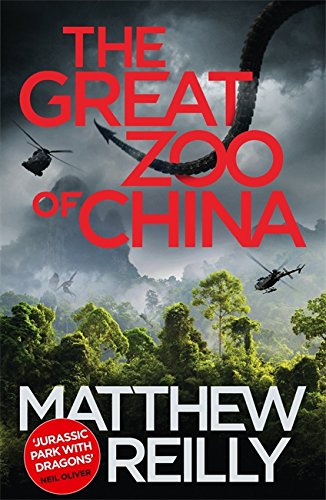 Book cover: dragons, helicopters, and mountains with the title "The Great Zoo Of China".