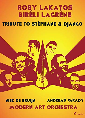 DVD cover featuring portraits of musicians and a guitar silhouette.