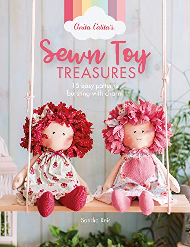 Book cover featuring two handmade rag dolls sitting on a wooden swing.