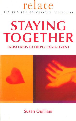 Book cover: "Staying Together" with a red heart and reaching hands.