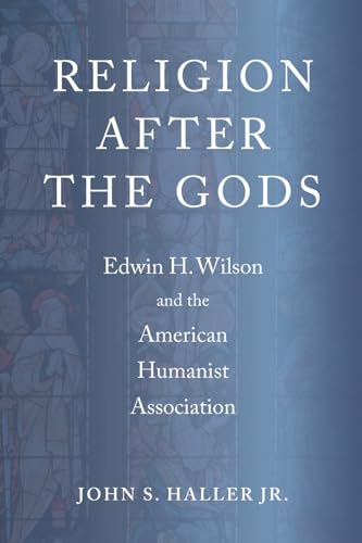 Book cover for “Religion After the Gods” with stained glass background.
