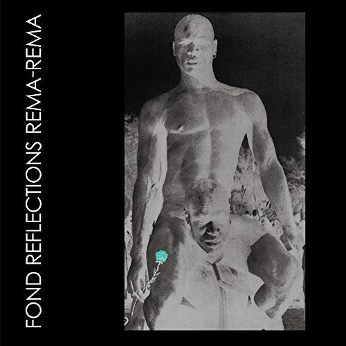 CD album cover: Rema, distorted figures, and a blue flower.