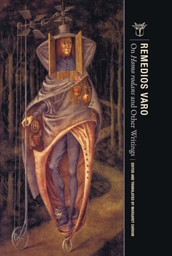 Book cover: surrealist painting of a figure with mechanical elements.