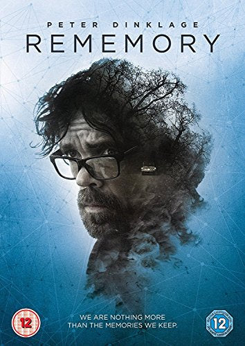 DVD cover featuring Peter Dinklage with a double-exposure effect of trees against blue background.