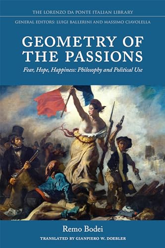 Book cover: “Geometry of the Passions” with painting of revolutionary figures.