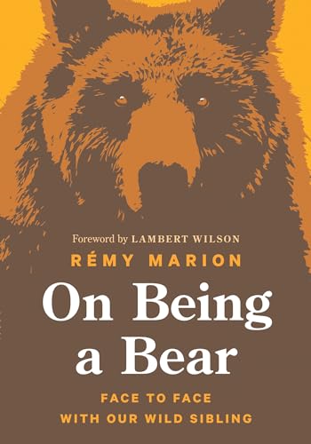 Book cover: close-up of a brown bear’s face with title text.