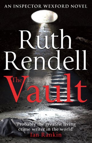 Book cover: “The Vault” by Ruth Rendell, featuring a dark, underground staircase.