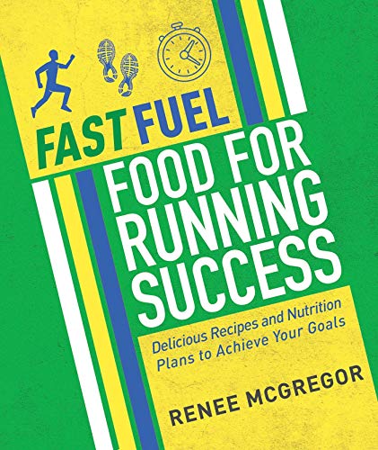 Book cover: "Fast Fuel" with running figure, shoes, clock, and text.