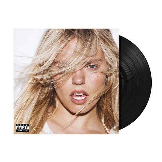 Renee Rapp’s “BITE ME” vinyl record with portrait cover art.