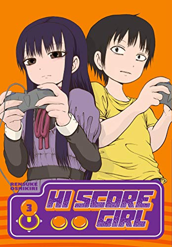 Manga cover featuring two young people holding a video game controller.