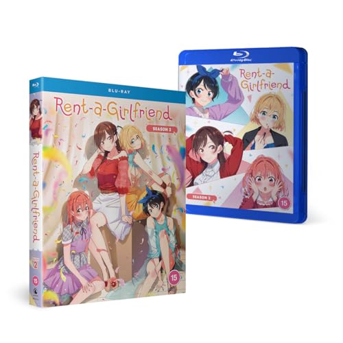 Rent-a-Girlfriend" Season 2 Blu-ray case with anime character artwork.
