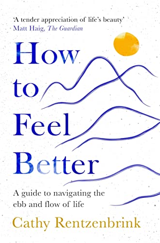 Book cover titled How to Feel Better with a yellow sun and blue waves.