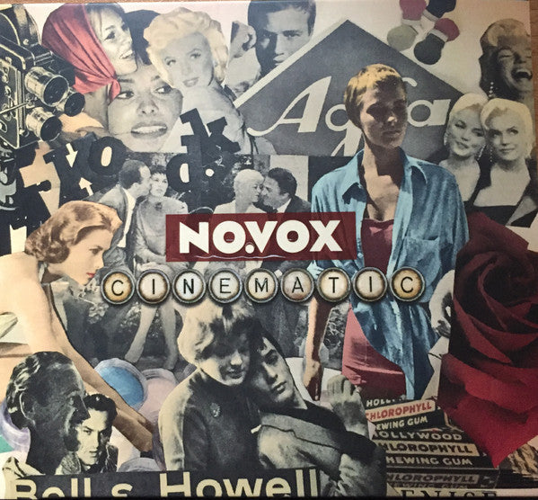 CD cover with black and white vintage film stills and “CINEMATIC” text.