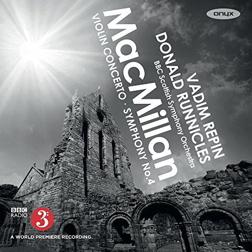CD cover featuring a ruined castle and text: Macmillan, Repin, Runnicles.