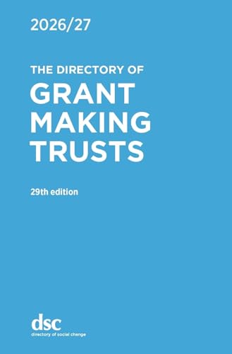 Blue cover of "The Directory of Grant Making Trusts 2026/27", 29th edition.