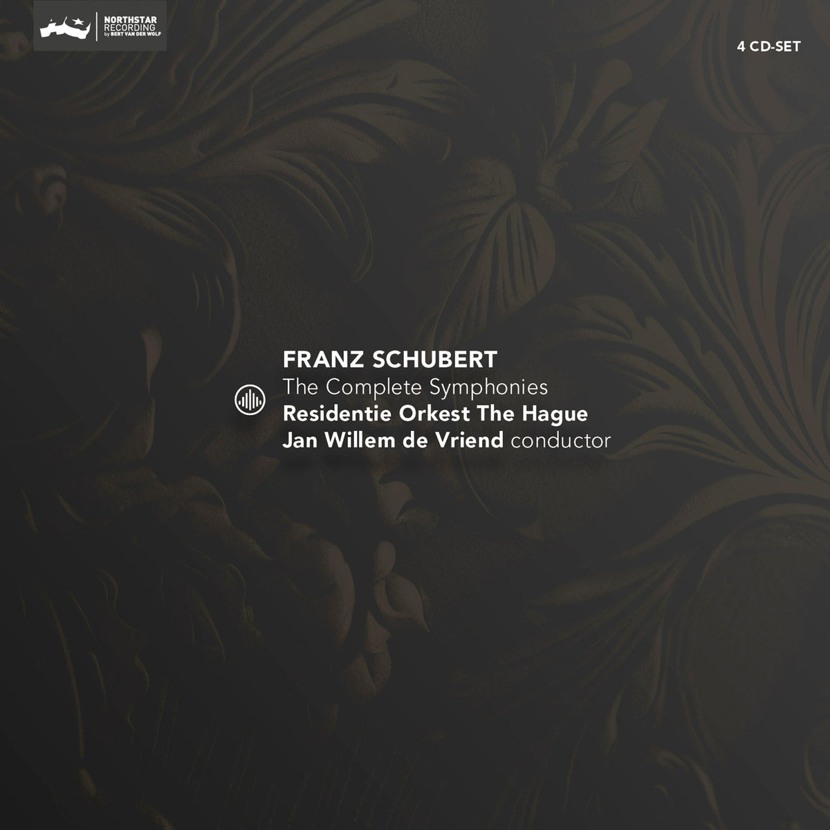 CD cover for Schubert symphonies by Residentie Orkest The Hague.