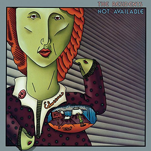 CD cover for The Residents' "Not Available" featuring surreal artwork.
