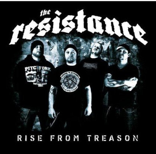 AlbumSLAlbum cover for The Resistance's Rise From Treason featuring four men in black clothing.