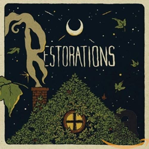 CD cover art with a stylized house, moon, and large letter "R".
