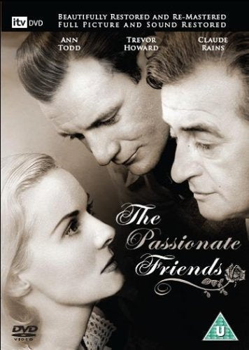 DVD cover for "The Passionate Friends" featuring three actors in close-up.