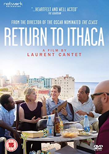 DVD cover for “Return to Ithaca” showing a group at a table.