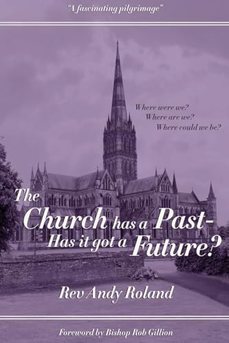 Book cover: church spire image with title "The Church has a Past.