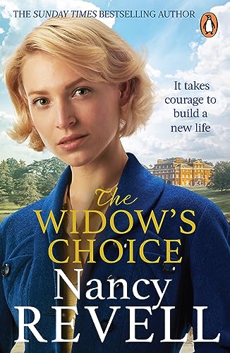 Book cover featuring a woman with a large house in the background.