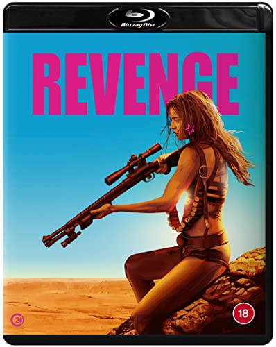Blu-ray cover art showing a woman holding a rifle in a desert landscape.