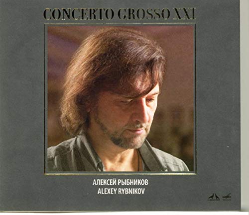 CD cover featuring a portrait of composer Alexey Rybnikov.