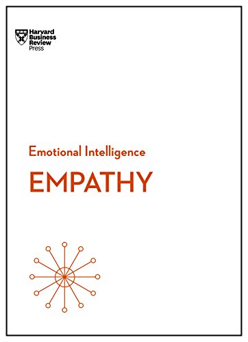 Book cover with "Empathy" title and a radial orange graphic.