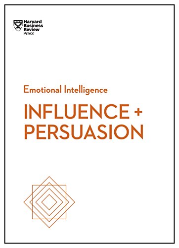 Book cover with text “Influence + Persuasion” and a geometric design.