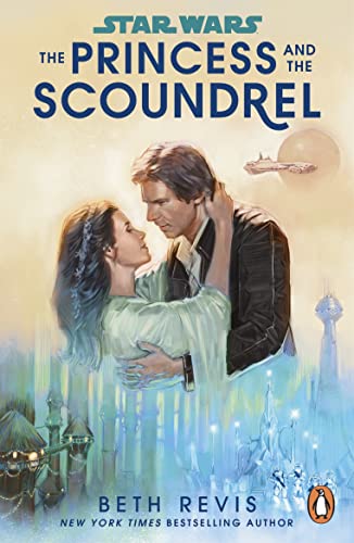 Book cover depicting Princess Leia and Han Solo in an embrace.