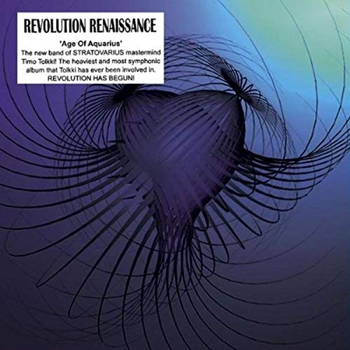 CD cover for "Age Of Aquarius" featuring abstract purple and blue swirling lines.