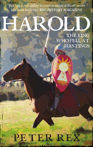 Book cover depicting a knight on horseback with a shield and sword.